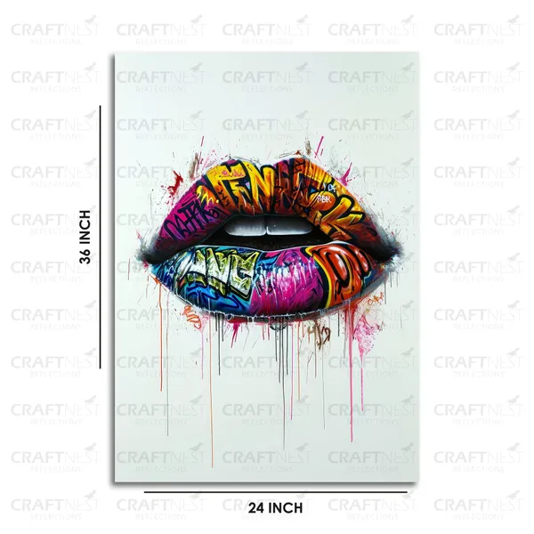 Craftnest_Reflections_Aesthetic_Look_Wall_Decor_91X60_Cm_Frame_-_Pop_Art_Engineered_Wood_Base_Canvas_Print_|_24X36_In_Trendy_Painting_For_Wall_Decoration_|_Premium_Art_For_Home,_Room,_Gaming_Room