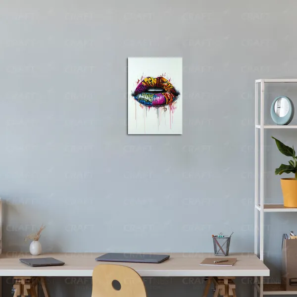 Craftnest_Reflections_Aesthetic_Look_Wall_Decor_30X20_Cm_Frame_-_Pop_Art_Engineered_Wood_Base_Canvas_Print_|_A4_Size_Trendy_Painting_For_Wall_Decoration_|_Premium_Art_For_Home,_Room,_Gaming_Room