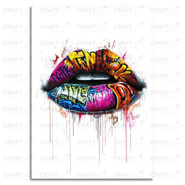 Craftnest_Reflections_Aesthetic_Look_Wall_Decor_42X30_Cm_Frame_-_Pop_Art_Engineered_Wood_Base_Canvas_Print_|_A3_Size_Trendy_Painting_For_Wall_Decoration_|_Premium_Art_For_Home,_Room,_Gaming_Room