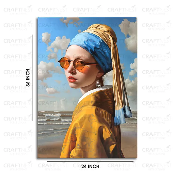 Craftnest_Reflections_Aesthetic_Look_Wall_Decor_91X60_Cm_Frame_-_Pop_Art_Engineered_Wood_Base_Canvas_Print_|_24X36_In_Trendy_Painting_For_Wall_Decoration_|_Premium_Art_For_Home,_Room,_Gaming_Room