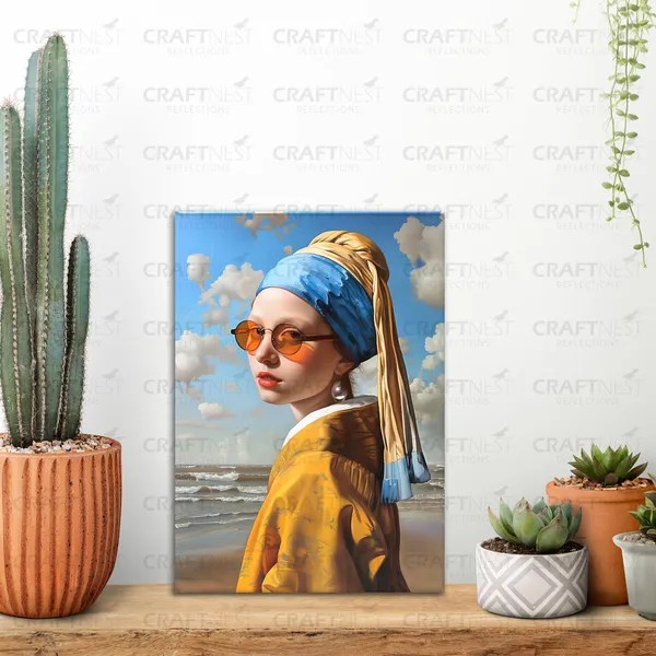 Craftnest_Reflections_Aesthetic_Look_Wall_Decor_30X20_Cm_Frame_-_Pop_Art_Engineered_Wood_Base_Canvas_Print_|_A4_Size_Trendy_Painting_For_Wall_Decoration_|_Premium_Art_For_Home,_Room,_Gaming_Room