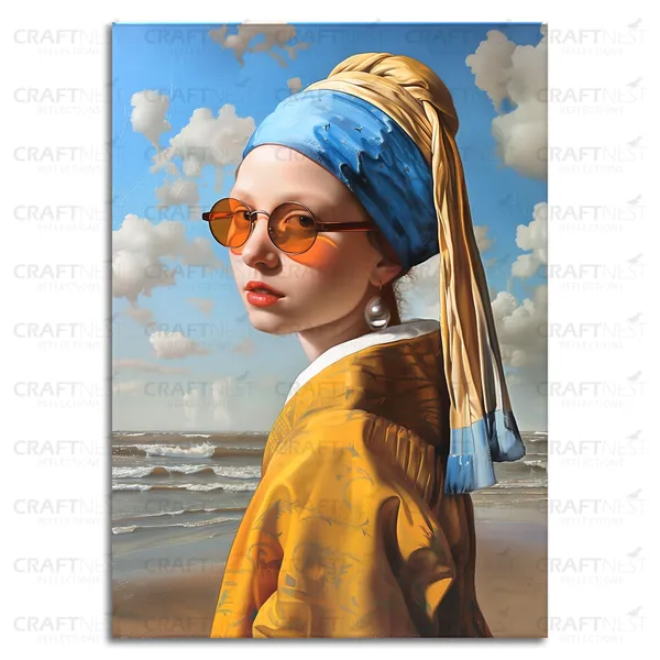 Craftnest_Reflections_Aesthetic_Look_Wall_Decor_30X20_Cm_Frame_-_Pop_Art_Engineered_Wood_Base_Canvas_Print_|_A4_Size_Trendy_Painting_For_Wall_Decoration_|_Premium_Art_For_Home,_Room,_Gaming_Room