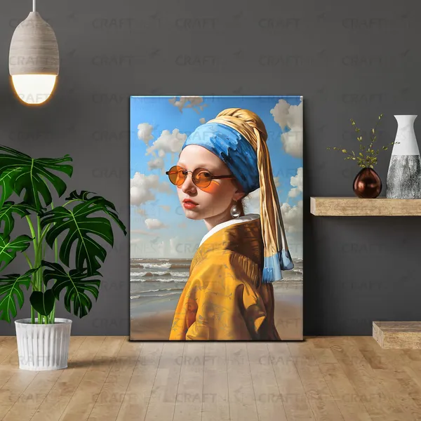 Craftnest_Reflections_Aesthetic_Look_Wall_Decor_42X30_Cm_Frame_-_Pop_Art_Engineered_Wood_Base_Canvas_Print_|_A3_Size_Trendy_Painting_For_Wall_Decoration_|_Premium_Art_For_Home,_Room,_Gaming_Room