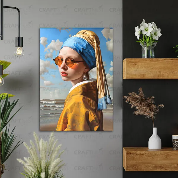 Craftnest_Reflections_Aesthetic_Look_Wall_Decor_42X30_Cm_Frame_-_Pop_Art_Engineered_Wood_Base_Canvas_Print_|_A3_Size_Trendy_Painting_For_Wall_Decoration_|_Premium_Art_For_Home,_Room,_Gaming_Room