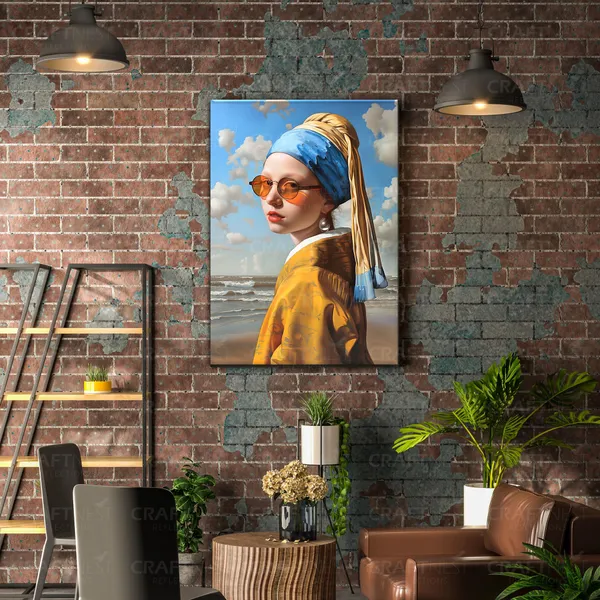 Craftnest_Reflections_Aesthetic_Look_Wall_Decor_42X30_Cm_Frame_-_Pop_Art_Engineered_Wood_Base_Canvas_Print_|_A3_Size_Trendy_Painting_For_Wall_Decoration_|_Premium_Art_For_Home,_Room,_Gaming_Room