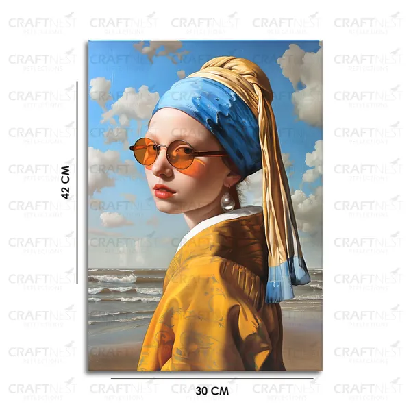 Craftnest_Reflections_Aesthetic_Look_Wall_Decor_42X30_Cm_Frame_-_Pop_Art_Engineered_Wood_Base_Canvas_Print_|_A3_Size_Trendy_Painting_For_Wall_Decoration_|_Premium_Art_For_Home,_Room,_Gaming_Room