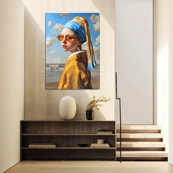 Craftnest_Reflections_Aesthetic_Look_Wall_Decor_60X50_Cm_Frame_-_Pop_Art_Engineered_Wood_Base_Canvas_Print_|_20X24_In_Trendy_Painting_For_Wall_Decoration_|_Premium_Art_For_Home,_Room,_Gaming_Room
