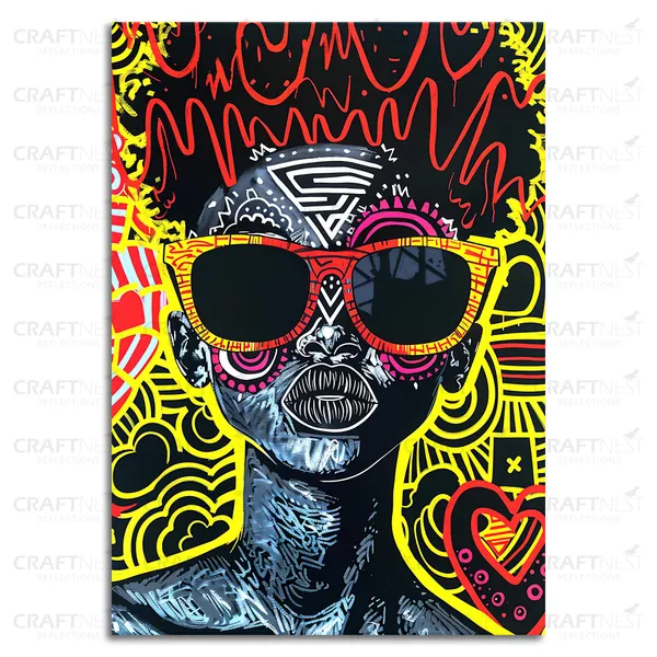 Craftnest_Reflections_Aesthetic_Look_Wall_Decor_91X60_Cm_Frame_-_Pop_Art_Engineered_Wood_Base_Canvas_Print_|_24X36_In_Trendy_Painting_For_Wall_Decoration_|_Premium_Art_For_Home,_Room,_Gaming_Room