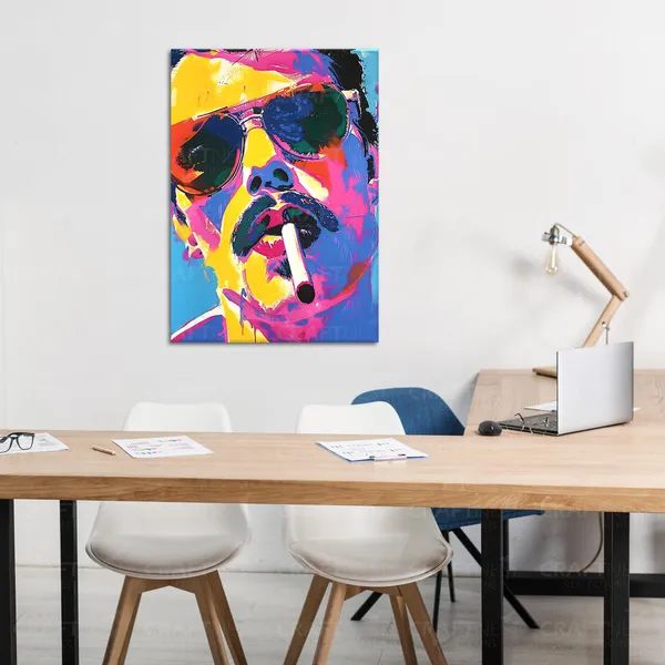 Craftnest_Reflections_Aesthetic_Look_Wall_Decor_91X60_Cm_Frame_-_Pop_Art_Engineered_Wood_Base_Canvas_Print_|_24X36_In_Trendy_Painting_For_Wall_Decoration_|_Premium_Art_For_Home,_Room,_Gaming_Room