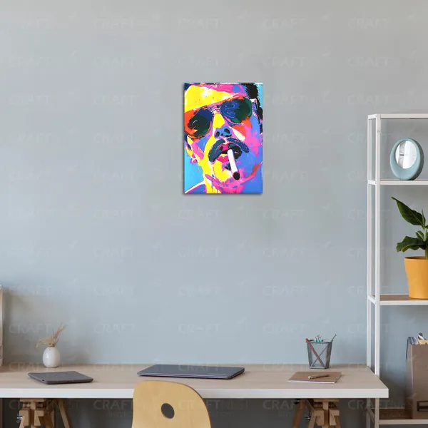 Craftnest_Reflections_Aesthetic_Look_Wall_Decor_30X20_Cm_Frame_-_Pop_Art_Engineered_Wood_Base_Canvas_Print_|_A4_Size_Trendy_Painting_For_Wall_Decoration_|_Premium_Art_For_Home,_Room,_Gaming_Room