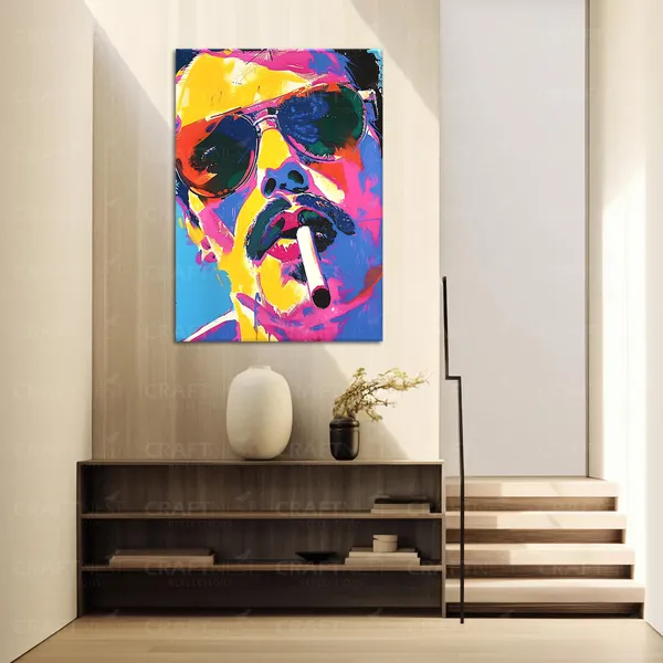 Craftnest_Reflections_Aesthetic_Look_Wall_Decor_60X50_Cm_Frame_-_Pop_Art_Engineered_Wood_Base_Canvas_Print_|_20X24_In_Trendy_Painting_For_Wall_Decoration_|_Premium_Art_For_Home,_Room,_Gaming_Room