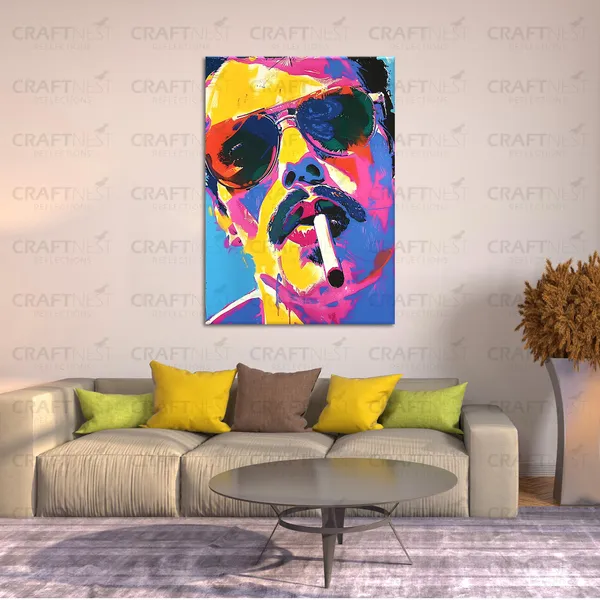 Craftnest_Reflections_Aesthetic_Look_Wall_Decor_60X50_Cm_Frame_-_Pop_Art_Engineered_Wood_Base_Canvas_Print_|_20X24_In_Trendy_Painting_For_Wall_Decoration_|_Premium_Art_For_Home,_Room,_Gaming_Room