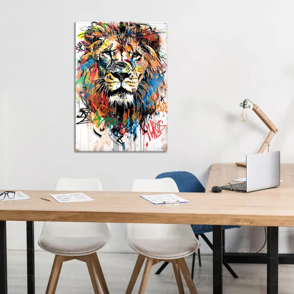 Craftnest_Reflections_Aesthetic_Look_Wall_Decor_91X60_Cm_Frame_-_Pop_Art_Engineered_Wood_Base_Canvas_Print_|_24X36_In_Trendy_Painting_For_Wall_Decoration_|_Premium_Art_For_Home,_Room,_Gaming_Room