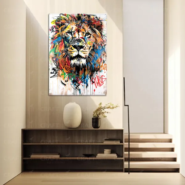 Craftnest_Reflections_Aesthetic_Look_Wall_Decor_60X50_Cm_Frame_-_Pop_Art_Engineered_Wood_Base_Canvas_Print_|_20X24_In_Trendy_Painting_For_Wall_Decoration_|_Premium_Art_For_Home,_Room,_Gaming_Room