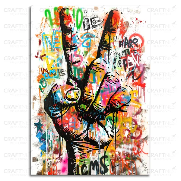 Craftnest_Reflections_Aesthetic_Look_Wall_Decor_91X60_Cm_Frame_-_Pop_Art_Engineered_Wood_Base_Canvas_Print_|_24X36_In_Trendy_Painting_For_Wall_Decoration_|_Premium_Art_For_Home,_Room,_Gaming_Room