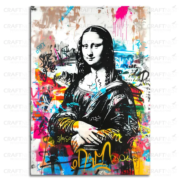 Craftnest_Reflections_Aesthetic_Look_Wall_Decor_91X60_Cm_Frame_-_Pop_Art_Engineered_Wood_Base_Canvas_Print_|_24X36_In_Trendy_Painting_For_Wall_Decoration_|_Premium_Art_For_Home,_Room,_Gaming_Room