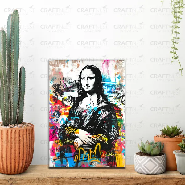 Craftnest_Reflections_Aesthetic_Look_Wall_Decor_30X20_Cm_Frame_-_Pop_Art_Engineered_Wood_Base_Canvas_Print_|_A4_Size_Trendy_Painting_For_Wall_Decoration_|_Premium_Art_For_Home,_Room,_Gaming_Room