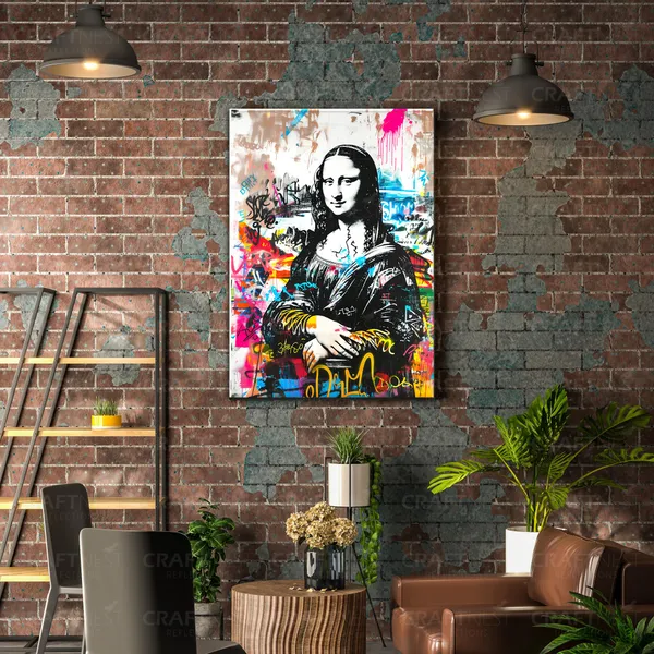 Craftnest_Reflections_Aesthetic_Look_Wall_Decor_Cm_Frame_Pop_Art_Engineered_Wood_Base_Canvas_Print_|_A3_Size_Trendy_Painting_For_Wall_Decoration_|_Premium_Art_For_Home_Room_Gaming_Room