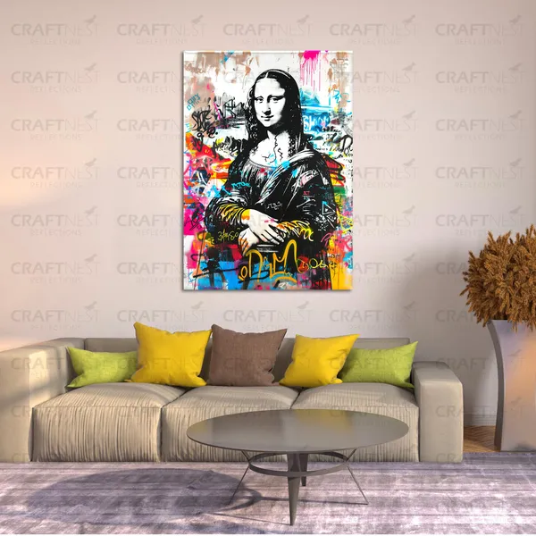 Craftnest_Reflections_Aesthetic_Look_Wall_Decor_60X50_Cm_Frame_-_Pop_Art_Engineered_Wood_Base_Canvas_Print_|_20X24_In_Trendy_Painting_For_Wall_Decoration_|_Premium_Art_For_Home,_Room,_Gaming_Room