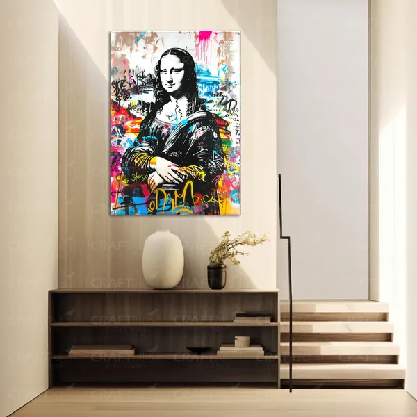 Craftnest_Reflections_Aesthetic_Look_Wall_Decor_60X50_Cm_Frame_-_Pop_Art_Engineered_Wood_Base_Canvas_Print_|_20X24_In_Trendy_Painting_For_Wall_Decoration_|_Premium_Art_For_Home,_Room,_Gaming_Room