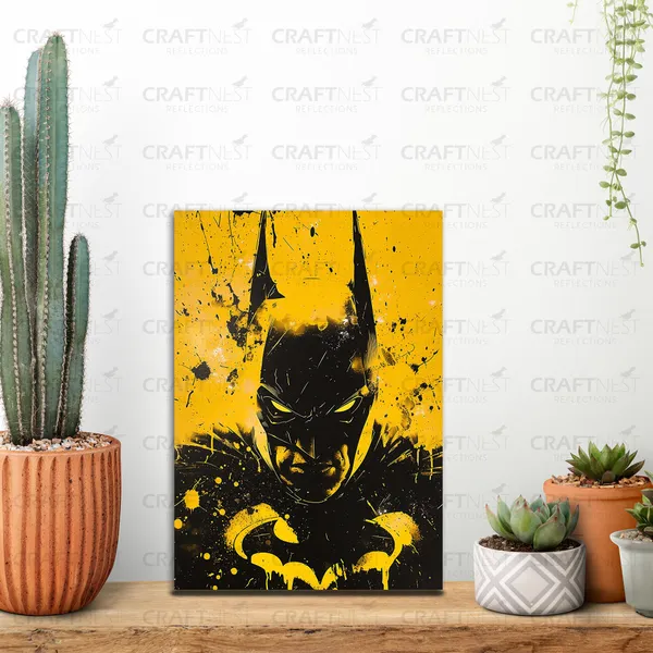 Craftnest_Reflections_Aesthetic_Look_Wall_Decor_30X20_Cm_Frame_-_Pop_Art_Engineered_Wood_Base_Canvas_Print_|_A4_Size_Trendy_Painting_For_Wall_Decoration_|_Premium_Art_For_Home,_Room,_Gaming_Room