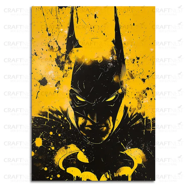 Craftnest_Reflections_Aesthetic_Look_Wall_Decor_30X20_Cm_Frame_-_Pop_Art_Engineered_Wood_Base_Canvas_Print_|_A4_Size_Trendy_Painting_For_Wall_Decoration_|_Premium_Art_For_Home,_Room,_Gaming_Room