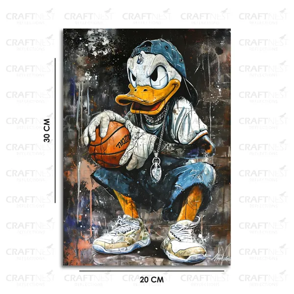 Craftnest_Reflections_Aesthetic_Look_Wall_Decor_30X20_Cm_Frame_-_Pop_Art_Engineered_Wood_Base_Canvas_Print_|_A4_Size_Trendy_Painting_For_Wall_Decoration_|_Premium_Art_For_Home,_Room,_Gaming_Room
