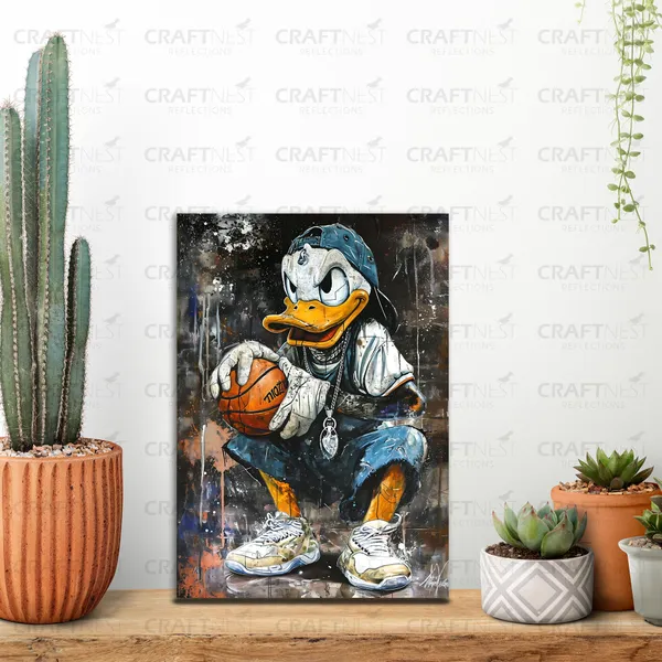 Craftnest_Reflections_Aesthetic_Look_Wall_Decor_30X20_Cm_Frame_-_Pop_Art_Engineered_Wood_Base_Canvas_Print_|_A4_Size_Trendy_Painting_For_Wall_Decoration_|_Premium_Art_For_Home,_Room,_Gaming_Room