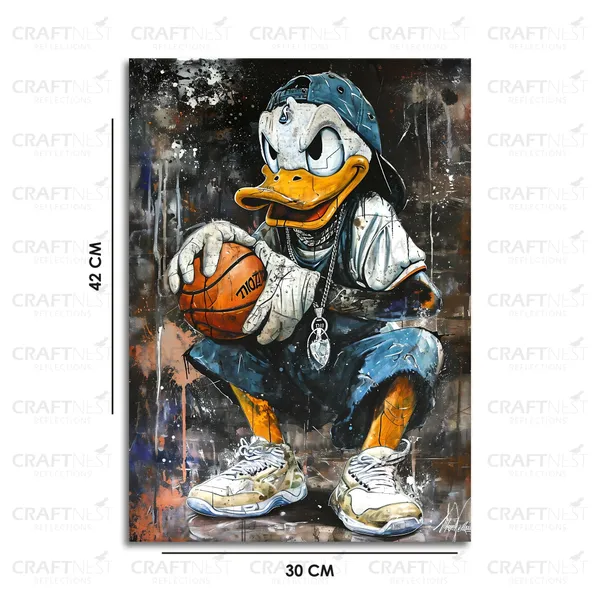 Craftnest_Reflections_Aesthetic_Look_Wall_Decor_42X30_Cm_Frame_-_Pop_Art_Engineered_Wood_Base_Canvas_Print_|_A3_Size_Trendy_Painting_For_Wall_Decoration_|_Premium_Art_For_Home,_Room,_Gaming_Room
