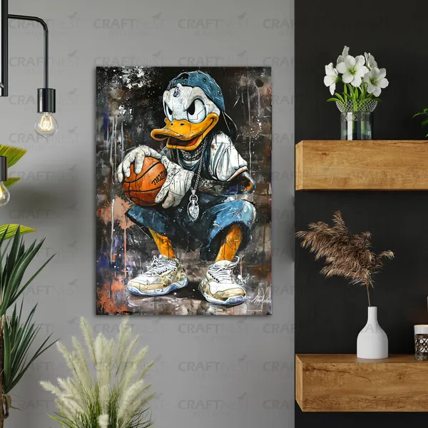 Craftnest_Reflections_Aesthetic_Look_Wall_Decor_42X30_Cm_Frame_-_Pop_Art_Engineered_Wood_Base_Canvas_Print_|_A3_Size_Trendy_Painting_For_Wall_Decoration_|_Premium_Art_For_Home,_Room,_Gaming_Room
