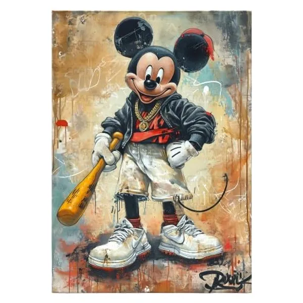 Craftnest_Reflections_Aesthetic_Look_Wall_Decor_42X30_Cm_Frame_-_Pop_Art_Engineered_Wood_Base_Canvas_Print_|_A3_Size_Trendy_Painting_For_Wall_Decoration_|_Premium_Art_For_Home,_Room,_Gaming_Room