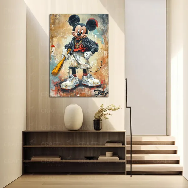 Craftnest_Reflections_Aesthetic_Look_Wall_Decor_60X50_Cm_Frame_-_Pop_Art_Engineered_Wood_Base_Canvas_Print_|_20X24_In_Trendy_Painting_For_Wall_Decoration_|_Premium_Art_For_Home,_Room,_Gaming_Room