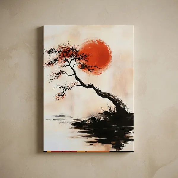 Craftnest_Reflection_Modern_Art_Wall_Hanging_Frame_Painting_For_Living_Room_Large_Size_With_Frames_For_Home_Office_Engineered_Wood_Base_Canvas_Print_Wall_Decor_Bedroom_Gift