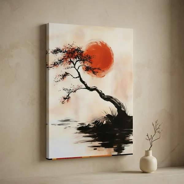 Craftnest_Reflection_Modern_Art_Wall_Hanging_Frame_Painting_For_Living_Room_Large_Size_With_Frames_For_Home_Office_Engineered_Wood_Base_Canvas_Print_Wall_Decor_Bedroom_Gift
