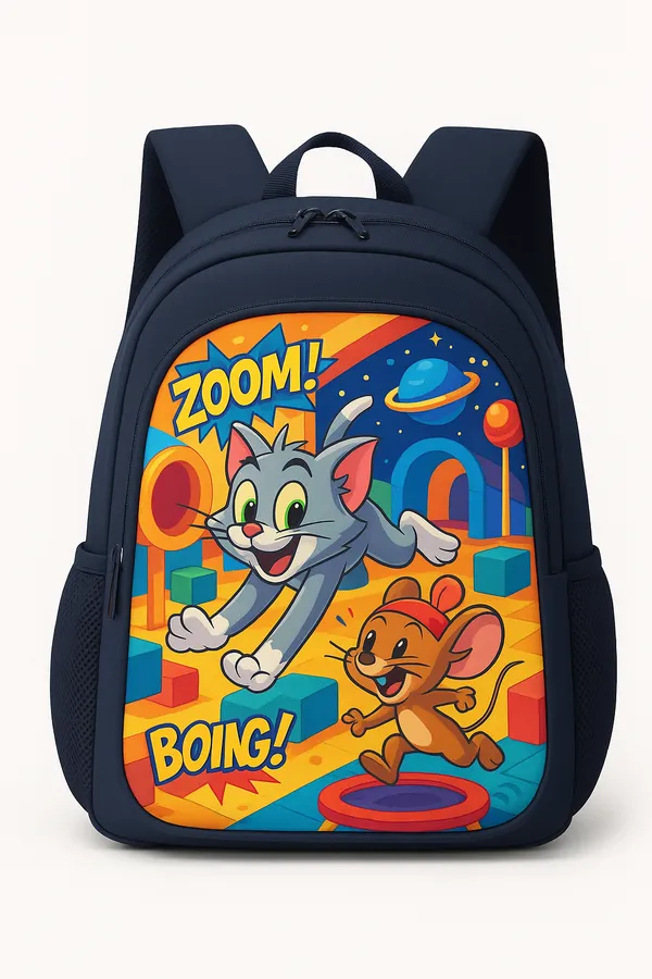 Chhota_Bheem_Kids_School_Backpack_Cartoon_Print_Bag_And_Tom_And_Jerry_Kids_School_Backpack_With_Colorful_Cartoon_Design