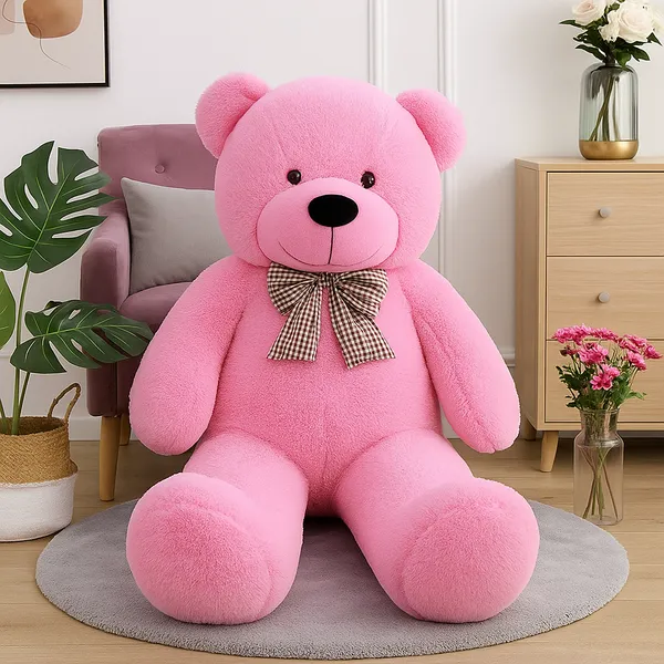 Giant_Pink_Teddy_Bear_Soft_Plush_Toy_With_Ribbon