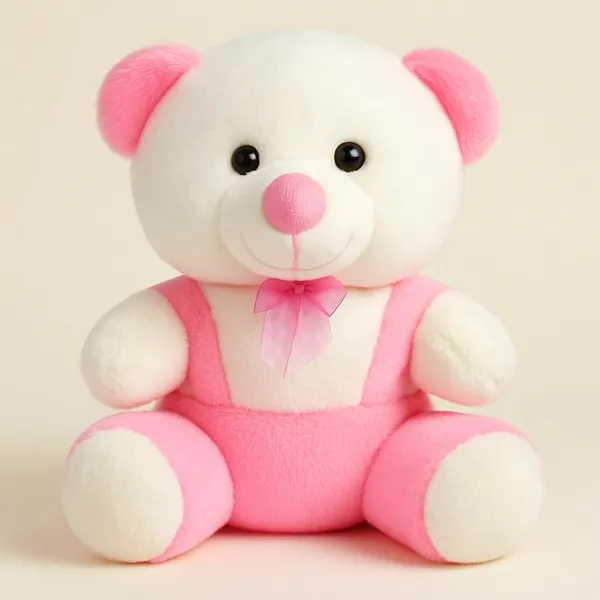 Soft_White_Teddy_Bear_With_Pink_Accents_-_Plush_Toy_For_Kids