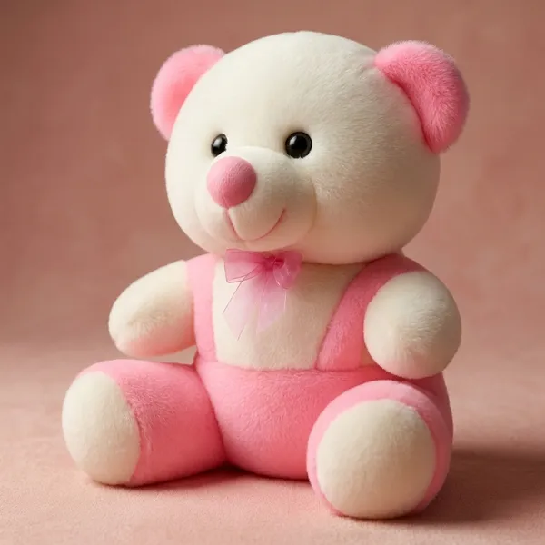 Soft_White_Teddy_Bear_With_Pink_Accents_-_Plush_Toy_For_Kids