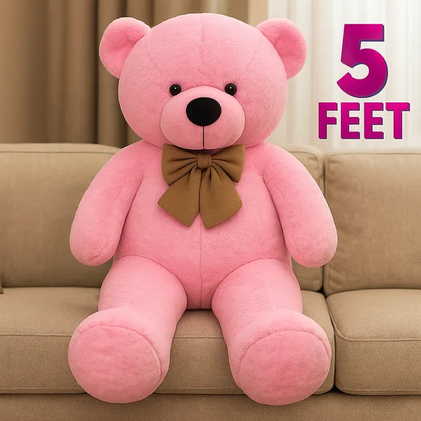 Giant_Pink_Teddy_Bear_Soft_Plush_Toy_With_Ribbon