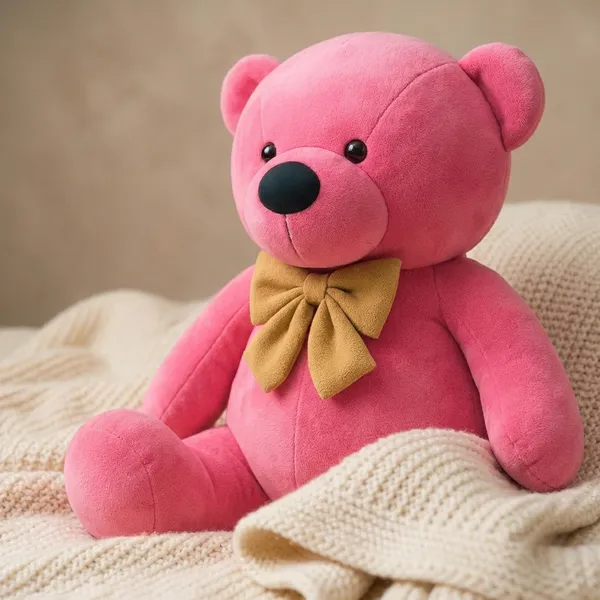 Giant_Pink_Teddy_Bear_With_Golden_Bow