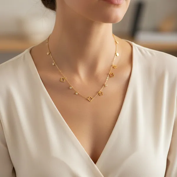Aditi_Sleek_Golden_Necklace