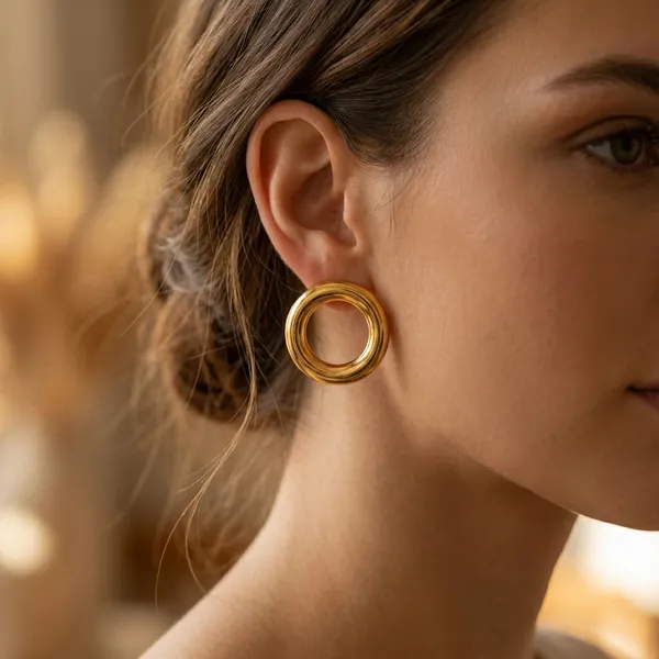 Ring_Style_Golden_Studs_Earrings