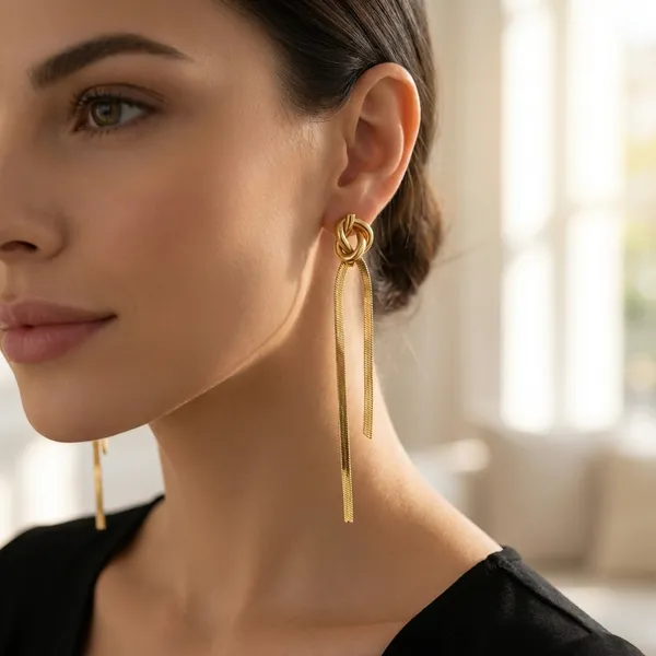 Riya_Long_Style_Golden_Earrings