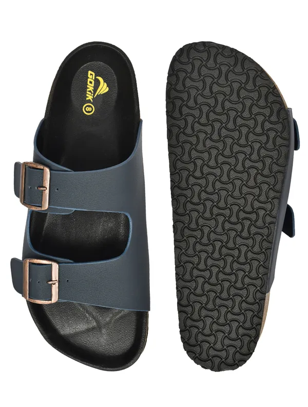 Arizo_G301_Men_Navy_Premium_Double_Buckle_Comfort_Sandals_|_Adjustable_Fit_|_Soft_PU_Midsole_|_Durable_Anti-Skid_EVA_Sole
