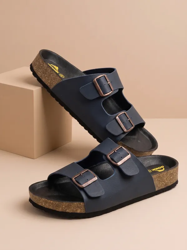 Arizo_G301_Men_Navy_Premium_Double_Buckle_Comfort_Sandals_|_Adjustable_Fit_|_Soft_PU_Midsole_|_Durable_Anti-Skid_EVA_Sole