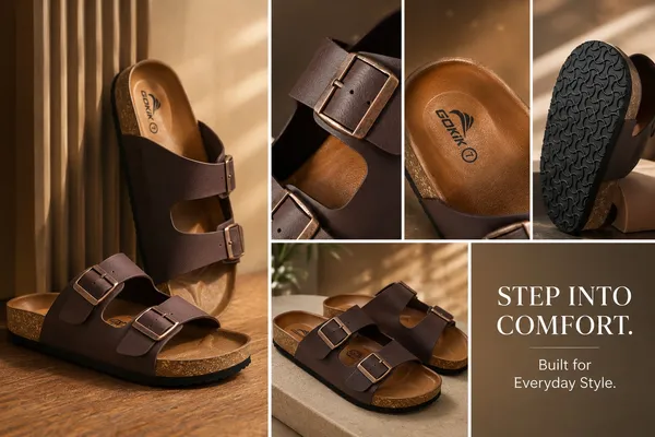 Arizo_G301_Men_Brown_Premium_Double_Buckle_Comfort_Sandals_|_Adjustable_Fit_|_Soft_PU_Midsole_|_Durable_Anti-Skid_EVA_Sole