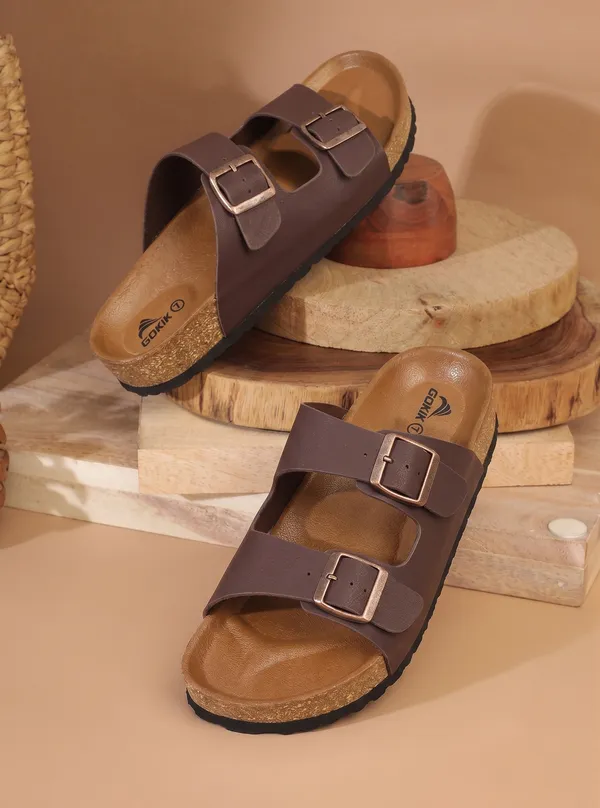 Arizo_G301_Men_Brown_Premium_Double_Buckle_Comfort_Sandals_|_Adjustable_Fit_|_Soft_PU_Midsole_|_Durable_Anti-Skid_EVA_Sole