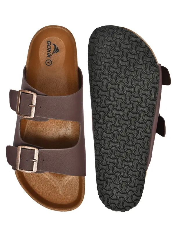 Arizo_G301_Men_Brown_Premium_Double_Buckle_Comfort_Sandals_|_Adjustable_Fit_|_Soft_PU_Midsole_|_Durable_Anti-Skid_EVA_Sole