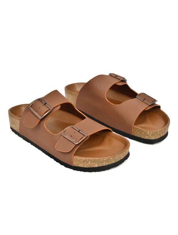 Arizo_G301_Men_Tan_Premium_Double_Buckle_Comfort_Sandals_|_Adjustable_Fit_|_Soft_PU_Midsole_|_Durable_Anti-Skid_EVA_Sole