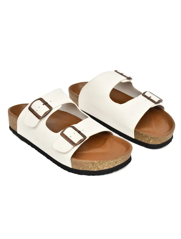 Arizo_G301_Men_White_Premium_Double_Buckle_Comfort_Sandals_|_Adjustable_Fit_|_Soft_PU_Midsole_|_Durable_Anti-Skid_EVA_Sole